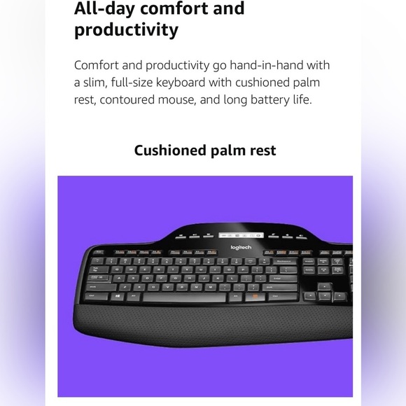 Logitech - MK735 Performance Wireless Keyboard & Mouse Combo - BNIB ⌨️🐭 - Picture 3 of 10